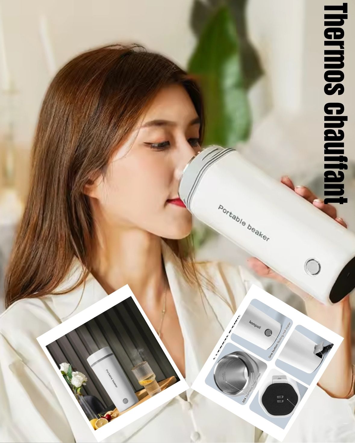 Thermos Électrique portable